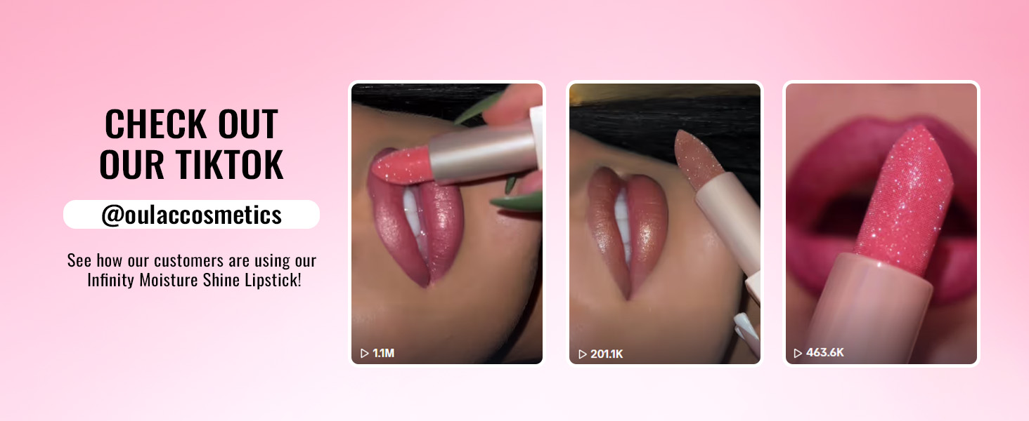 Shimmery Lipstick