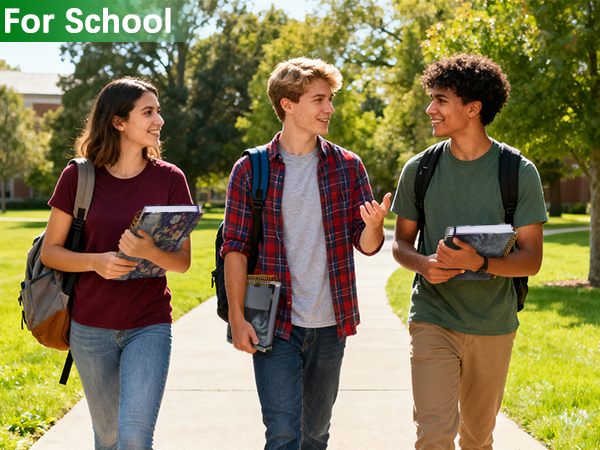 5 subject notebook college ruled
