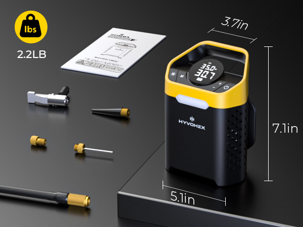 Cordless Portable Tire inflator