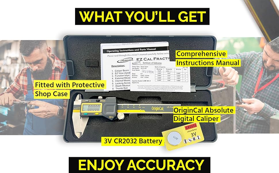 The digital caliper measuring tool provides reliable millimeter &amp;amp; inch conversion versatile usage