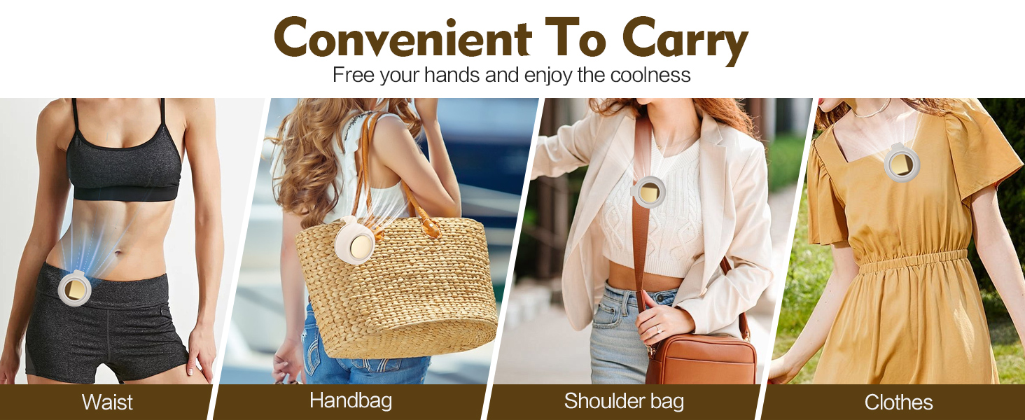 Portable Silent Mini Bladeless Electric Fan