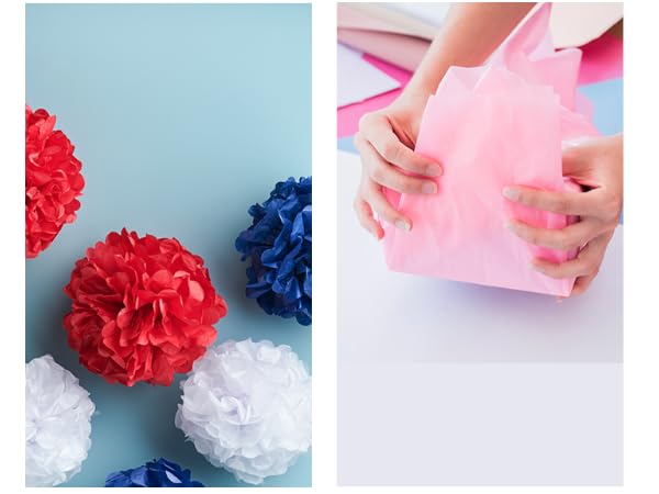 Gift Wrapping Paper Diy pom pom