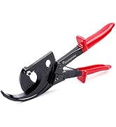 Knoweasy Cable Cutter and Ratchet Wire Cutter Works for Aluminum and Multi-core Cables up to 400mm²