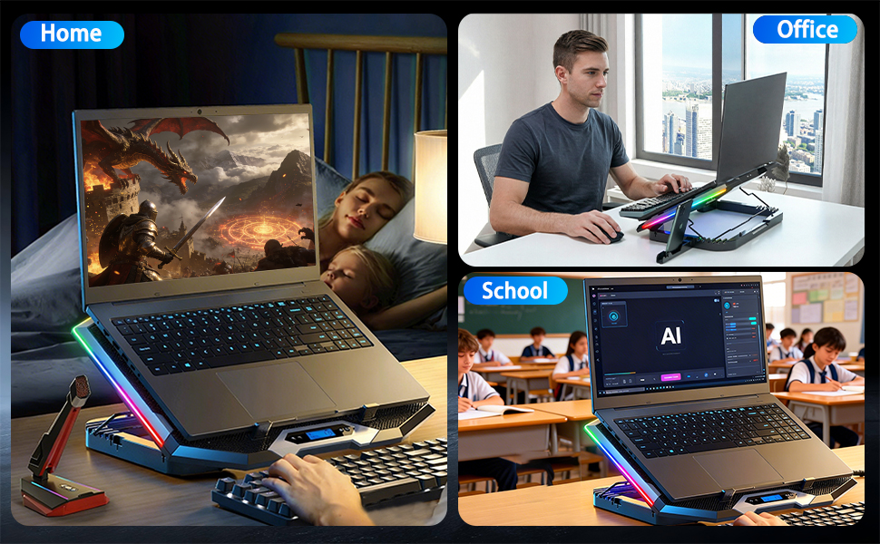 gaming laptop cooling pad
