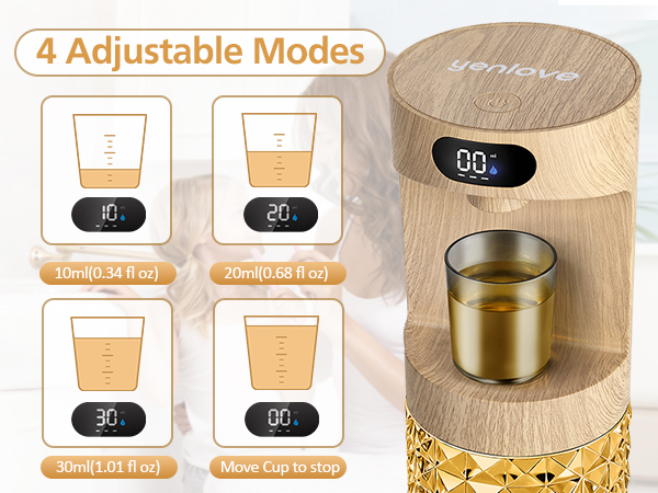 Automatic mouthwash dispenser