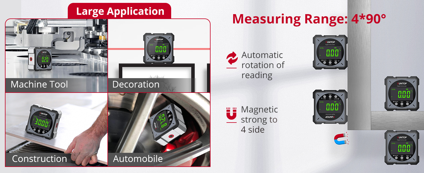 Digital Level Box Angle Finder