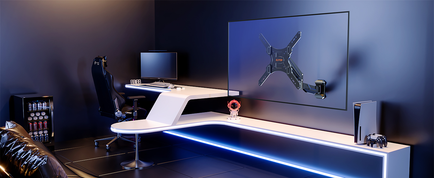 Height Adjustable TV Wall Mount