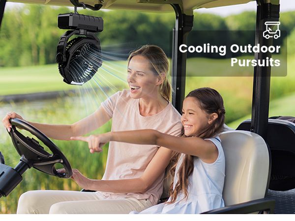golf cart fan
