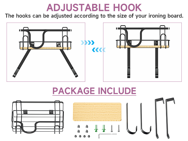 Over The Door Ironing Board Hanger