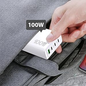 anker 4 port charger, macbook air 2020 charger, anker 65 watt usb c charger,cell phone wall chargers