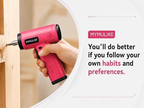 Cordless Screwdriver Rechargeable drill Electric Screwdriver, Screw Gun, 3Nm Power Screwdriver