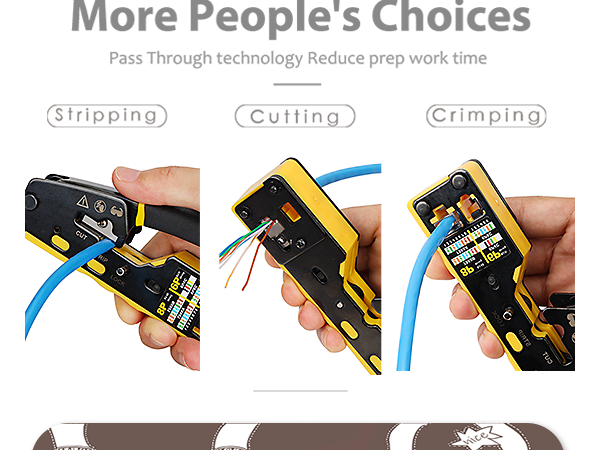 rj45 crimp tool pass through