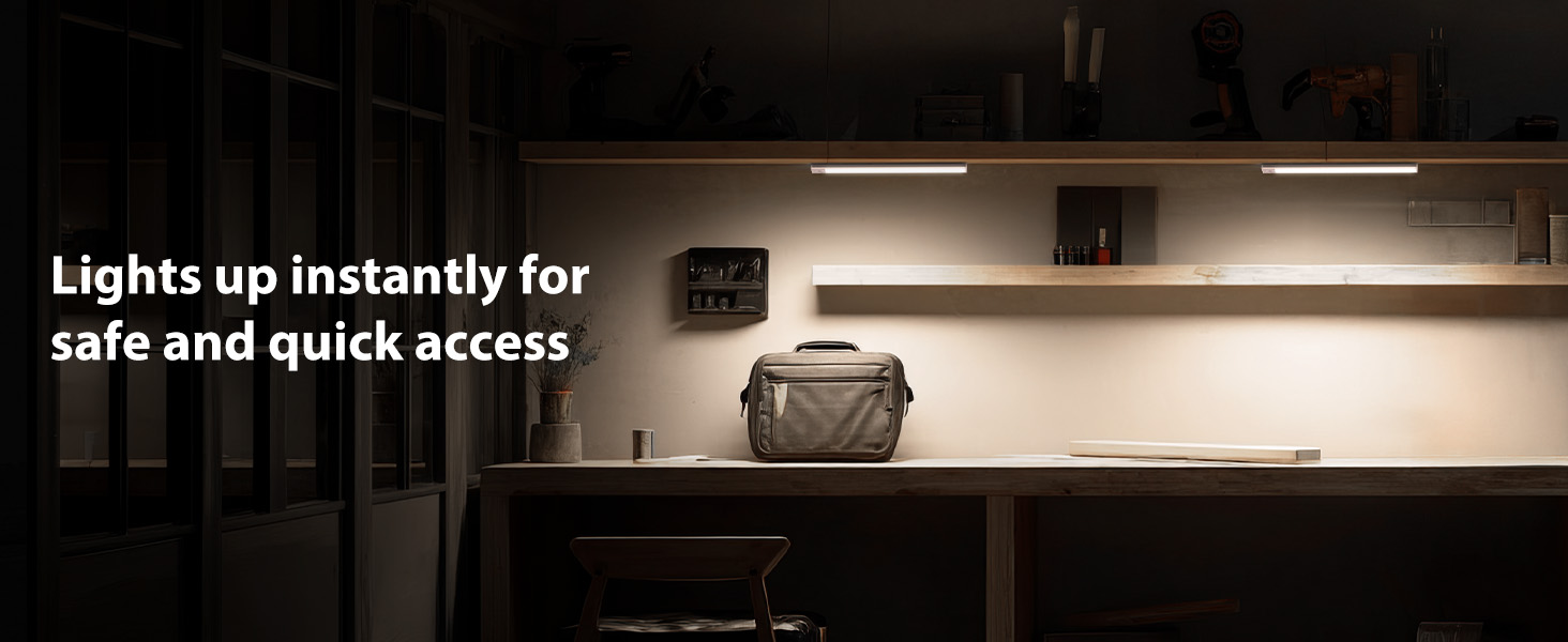 closet lights motion sensored