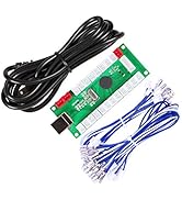 Zero Delay USB Encoder To PC Games Arcade Stick Controller for 2Pin Joystick Happ Push Buttons Wire