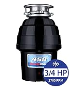 3/4 horsepower garbage disposal 2700 rpm continuous feed disposer