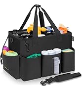 IBVIVIC Wearable Cleaning Caddy Bag for Cleaning Supplies, Large Capacity Cleaning Organizer Tote...