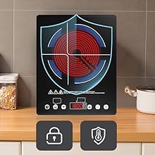 portable induction cooktop single burner