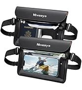 Niveaya IPX8 Waterproof Fanny Pack, Waterproof Pouch Dry Bag for Beach, Kayaking, Swimming, Boat ...