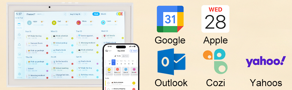 Smart Digital Calendar