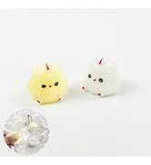 8pcs Chick Squeeze Toy, Cute Soft Squishies Kawaii Chicken Animal for Stress Relief for Kids Adul...