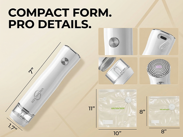 Handheld Vacuum Sealer Kit