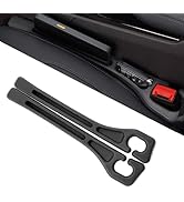 JiuruApex Car Seat Gap Filler, 2 Pack Universal Seat Gap Filler Strip with Seatbelt Slot, Anti-Dr...