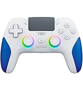 IWGAME Wireless Controller for PS-5/PC, Hall Effect Joysticks &amp; Triggers Gaming Controller with P...