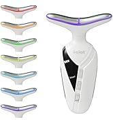 Éclat Facial Massager for Lymphatic Drainage, Face, Neck &amp; Body Tool for Skin Care, Heated Electr...