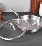 12 inch frying pan with lid