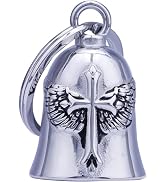 CYZBTBl motorcycle for bells - motorcycle angel bell for men women,Bell Biker Accessory,Guard rid...