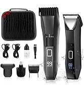 Beatslm Manscape Beard Trimmer for Men, Groin &amp; Body Hair Trimmer, Ball Shaver, Nose Hair Clipper...
