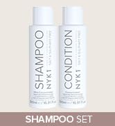 SALT NYK1 Sulfate-Free Shampoo and Conditioner Set for Color-Treated Hair, Extensions and Keratin...