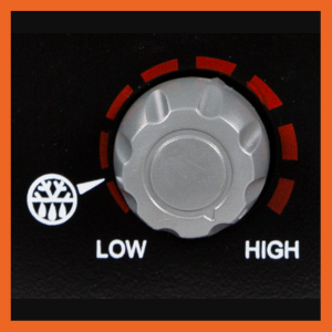 comfort zone space heater has adjustable temperature settings