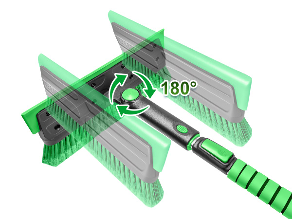 snow brush and ice scraper