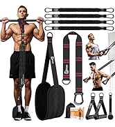 Pull Up Assistance Bands,Up to 300 lbs Assistance,Adjustable Heavy Duty 4 Resistance Bands for Pu...
