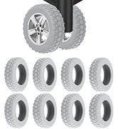 Figffotto 8PCS Luggage Wheel Protector,Silicone Protective Covers for 2-2.4" Spinner Wheels Anti-...