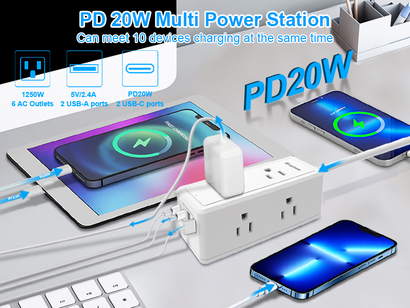 surge protector outlet plug extension outlet