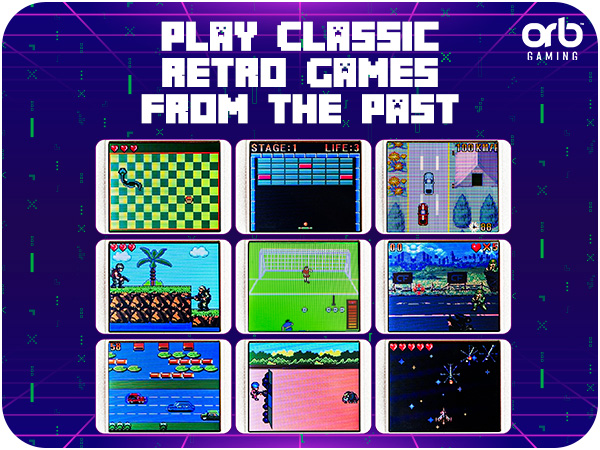 Mini Handheld Retro Arcade Console