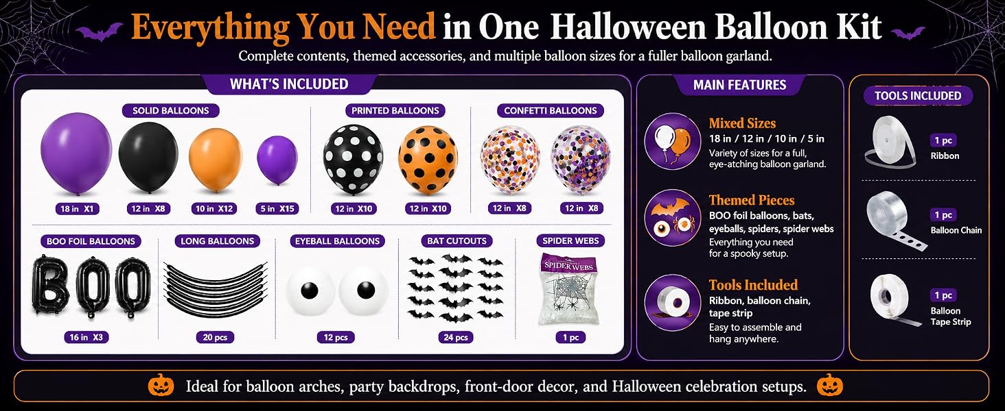 Halloween Balloons