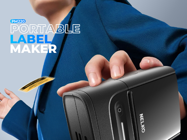 label maker label machine with tape thermal label