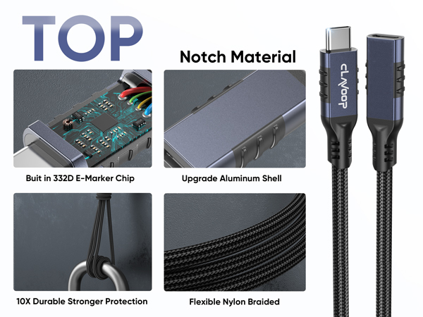 usb c extension cord