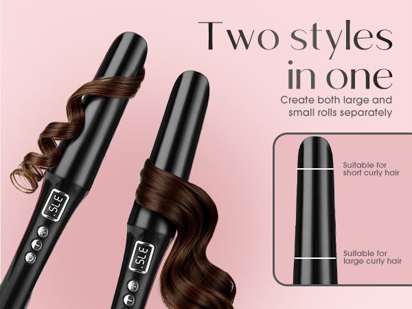 Create both large and small rolls separately