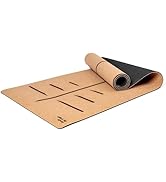Luxury Cork Yoga Mat - Non Slip, Extra Thick Grip. Thicker, Longer, and Wider for More Comfort an...