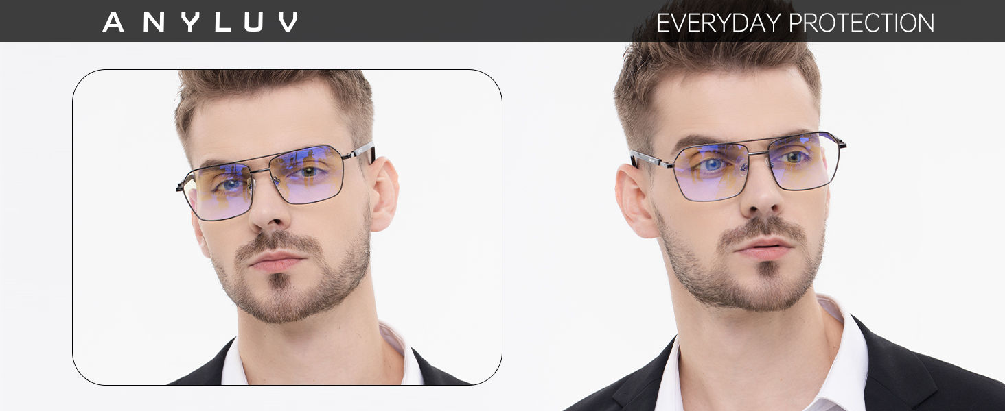 blue light glasses for woman men blue light blocking gaming glasses for computer use eye strain