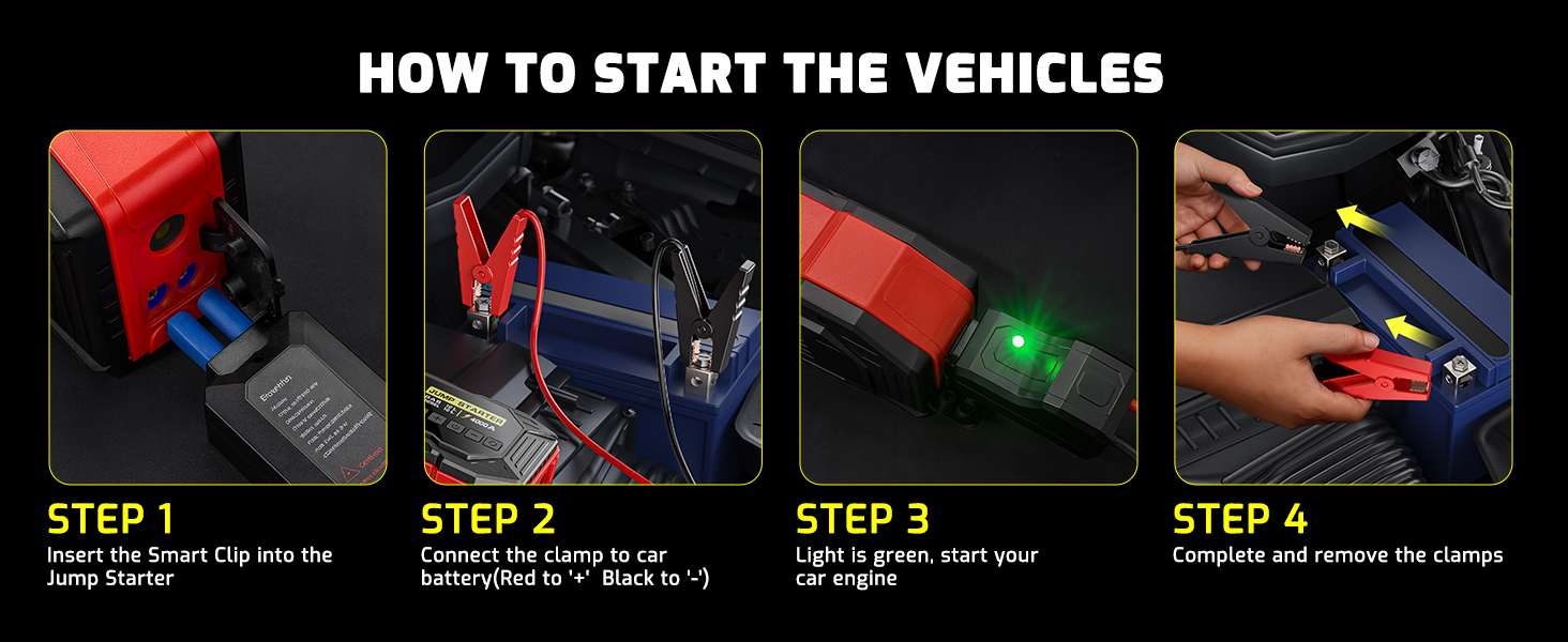TO START THE VEHICLES