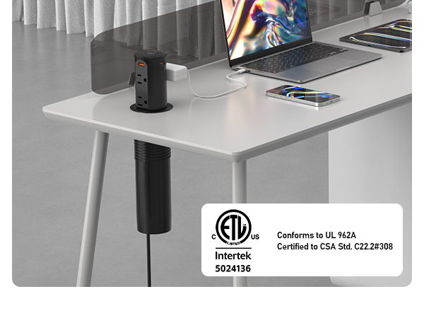 Pop up Outlet for Countertop