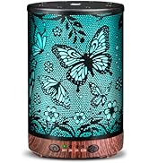 JOYOLO Essential Oil Diffuser Metal Aromatherapy Diffuser, Cool Mist Diffuser with 7 Color Lights...