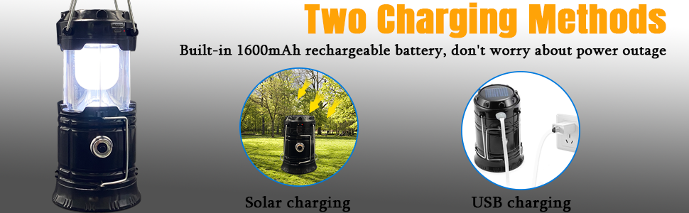Two charging methods