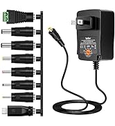 Belker 36W Universal 3V 4.5V 5V 6V 7.5V 9V 12V AC DC Adapter Power Supply for LCD LED Light Strip...