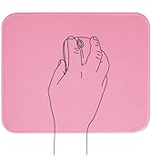 Mouse Pad, Nice and Cute Mouse Pad, Splash-Proof Textured 10.2 x 8.2Inch, Stitched Edge Non-Slip ...